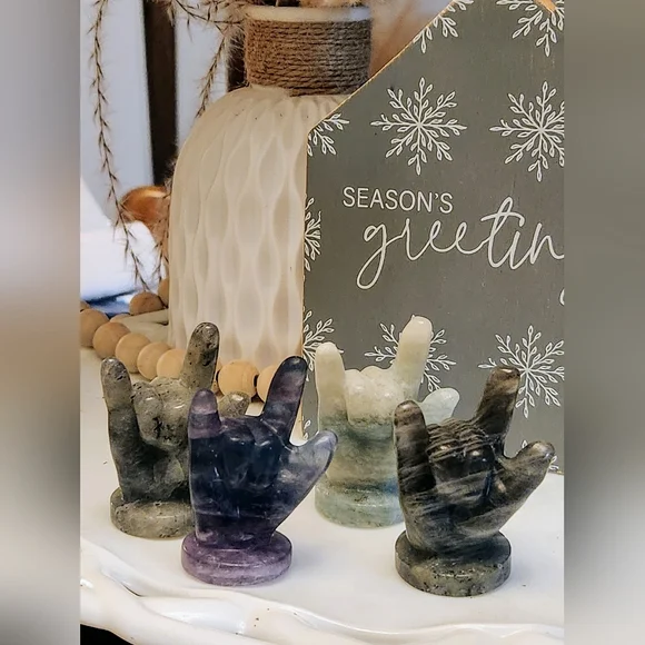 Crystal Love Hands, Valentines Day Gift idea. - Picture 3 of 13
